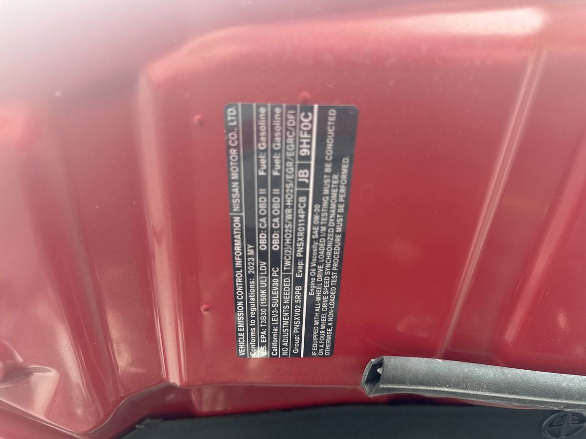 2023 Nissan Altima 2.5 SR
