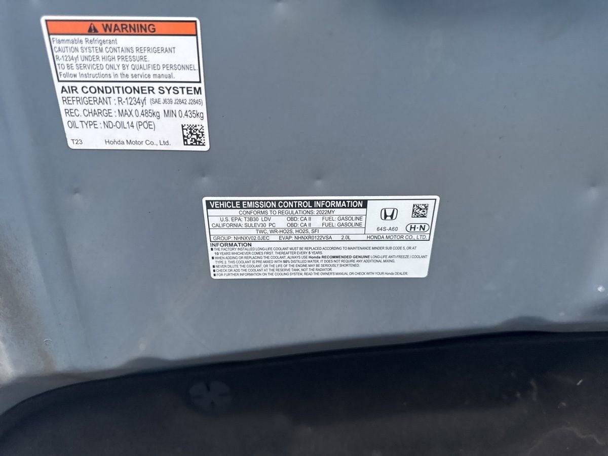 2022 Honda Civic Sport