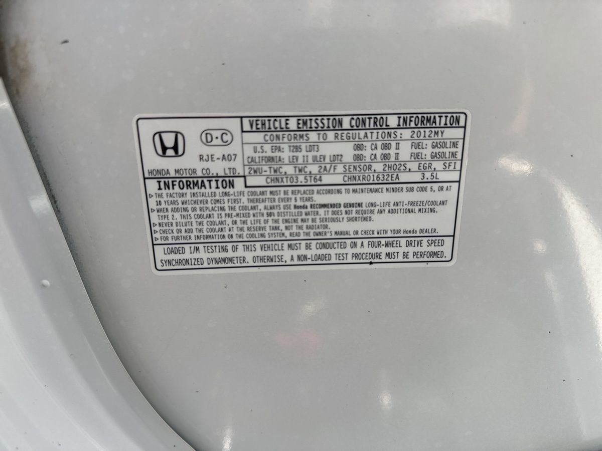 2012 Honda Ridgeline RTL