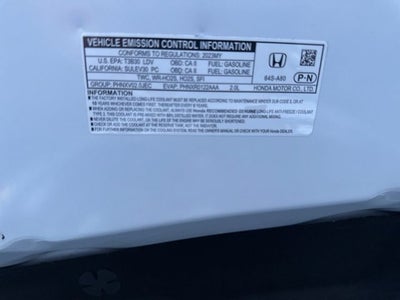 2023 Honda Civic Sedan Sport