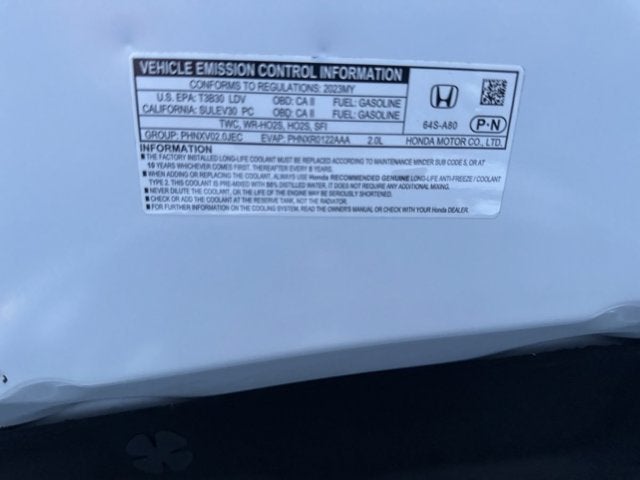 2023 Honda Civic Sedan Sport